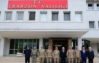 Jandarma Genel Komutanı Orgeneral Çetin Trabzon'da