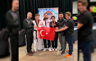 Karabüklü tekvandocudan Amerika'da başarı