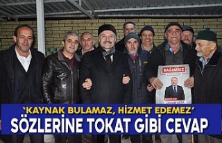 KAYNAK BULAMAZMIŞIZ, HİZMET EDEMEZMİŞİZ