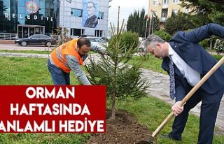 Orman Haftasında Anlamlı Hediye