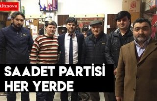 Saadet Partisi her yerde 