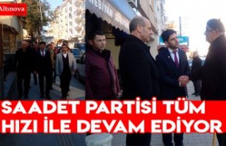 SAADET TÜM HIZI İLE DEVAM EDİYOR 