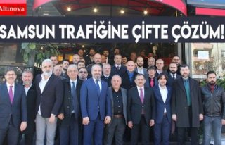 Samsun trafiğine ÇİFTE çözüm!