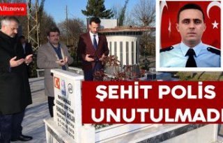 Şehit Polis unutulmadı