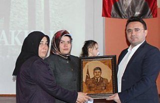 Şehit Göksu Şafak Şahin'in adı okul salonuna...