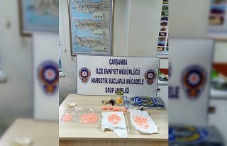 Terme'de uyuşturucu operasyonu