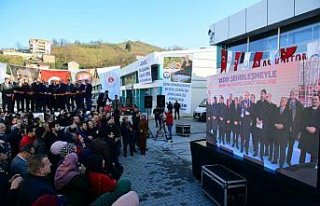 Trabzon'da 60 milyon liraya mal olan sanayi sitesi...