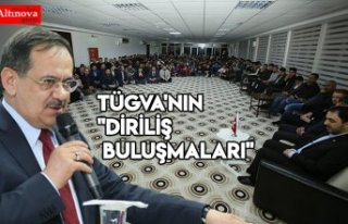 TÜGVA'nın "Diriliş Buluşmaları"