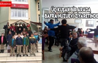 ÜÇ KUŞAK BİR ARADA BAFRA HUZUEVİ ZİYARETİNDE