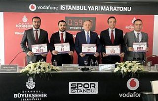 Vodafone 14. İstanbul Yarı Maratonu için geri sayım...