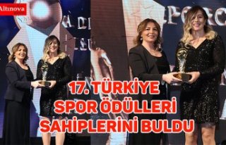 17. TÜRKİYE SPOR ÖDÜLLERİ SAHİPLERİNİ BULDU