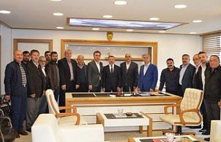 AK Parti Teşkilatından Başkan Özdemir’e ziyaret