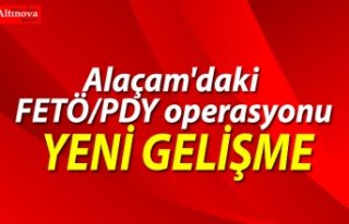 Alaçam'daki FETÖ/PDY operasyonu