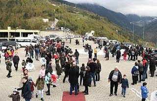 Artvin'de çocuklar için uçurtma şenliği