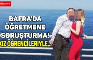 Bafra'da öğretmene soruşturma!