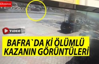 BAFRA`DA Kİ KAZANIN GÖRÜNTÜLERİ