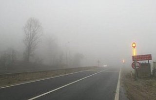 Bolu Dağı'nda yoğun sis