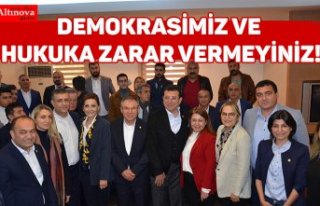 DEMOKRASİMİZ VE HUKUKA ZARAR VERMEYİNİZ!