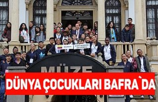 DÜNYA ÇOCUKLARI BAFRA`DA