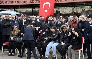 Emniyet Müdür Yardımcısı Pehlivan için tören