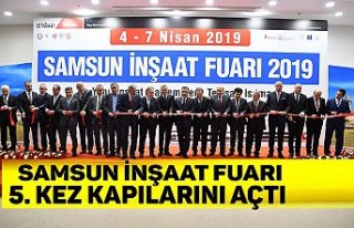 SAMSUN İNŞAAT FUARI 5. KEZ KAPILARINI AÇTI