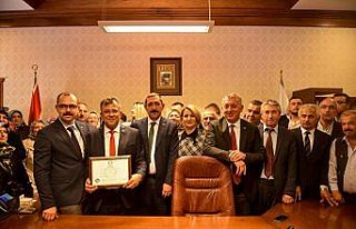 Taşköprü Belediye Başkanı seçilen Çatal, görevine...