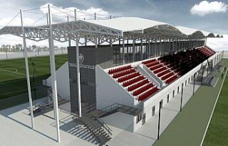 Trabzon'da 2 bin kişilik çift yönlü tribün inşa...