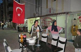 Turhal'da polislere sürpriz kutlama