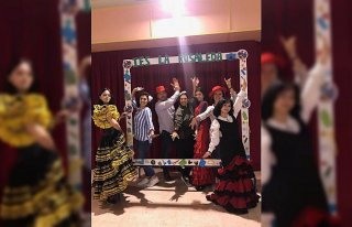 Türk öğrencilerden İspanya'da 