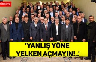 'YANLIŞ YÖNE YELKEN AÇMAYIN!..'