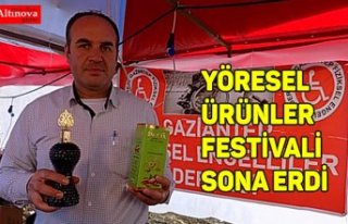 YÖRESEL ÜRÜNLER FESTİVALİ SONA ERDİ