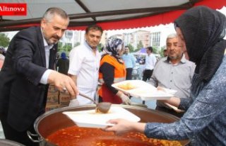 BAFRA HALKI İFTARDA BULUŞTU!