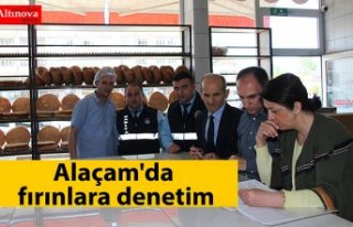 Alaçam'da fırınlara denetim