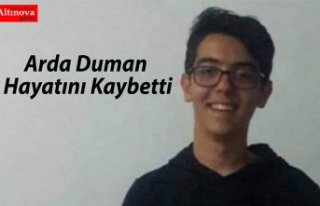 Arda Duman Hayatını Kaybetti