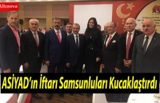 ASİYAD’ın İftarı Samsunluları Kucaklaştırdı