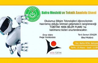 BAFRA MESLEKİ VE TEKNİK ANADOLU LİSESİNDEN "ROBOTİK...