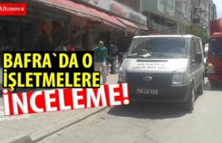 BAFRA`DA O İŞLETMELERE İNCELEME