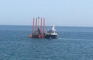 Doğanyurt sahil tahkimatı için sondaj çalışmalarına...