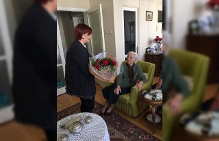 Edibe Ahıskalı'ya anlamlı ziyaret