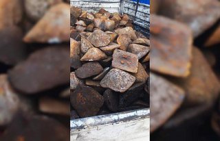 Fabrikadan 4,5 ton demir çalan şüpheli tutuklandı