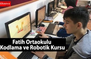 Fatih Ortaokulu Kodlama ve Robotik Kursu
