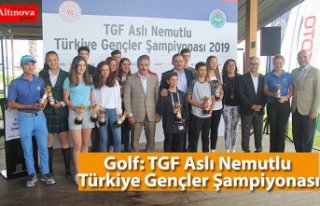 Golf: TGF Aslı Nemutlu Türkiye Gençler Şampiyonası