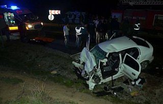 GÜNCELLEME - Tokat'ta trafik kazası: 2 polis memuru...