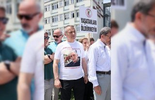 Hastanede öldürülen doktor anıldı