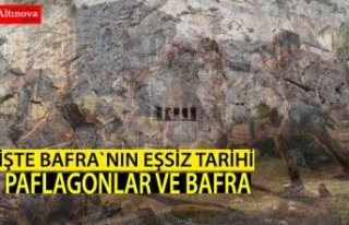 İŞTE BAFRA`NIN EŞSİZ TARİHİ