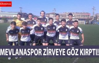 MEVLANASPOR ZİRVEYE GÖZ KIRPTI !