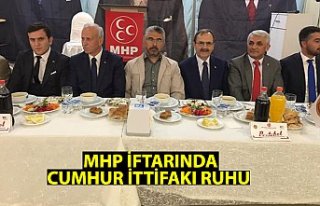 MHP İftarında Cumhur İttifakı Ruhu