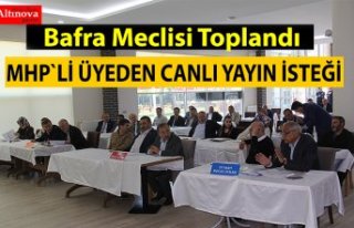 MHP`Lİ ÜYEDEN CANLI YAYIN İSTEĞİ
