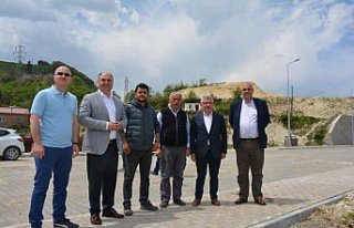 Milletvekili Aydın'dan organize sanayi bölgesinde...