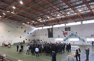 Mudurnu'da mezuniyet töreni yapıldı